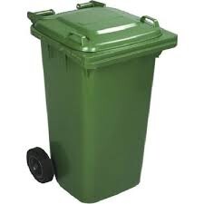 240 Litre Tekerlekli Plastik Çöp Konteyneri - KEMOS