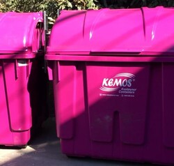 3200 litre kapasiteli Başakşehir Belediye çöp Konteyneri - 2