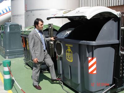 3200 litre kapasiteli Başakşehir Belediye çöp Konteyneri - 9