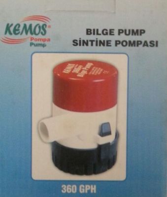 BİLGE 360 24 VOLT SİNTİNE POMPASI - 3