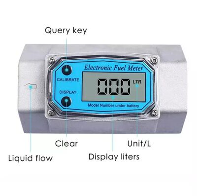 CDI FLOW METER DİJİTAL SAYAÇ METRE BORU TİPİ - 7