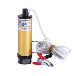 DELİCE 12 VOLT ALÜMİNYUM DALGIÇ TİPİ MAZOT-OİL-SIVI AKTARMA SETİ(POMPA + HORTUM) - 2