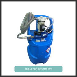 OTOMATİK ADBLUE SIVI AKTARMA SETİ(HV SERİSİ 220V OTOMATİK ADBLUE POMPA + OTOMATİK ADBLUE TABANCA + DİJİTAL SAYAÇ + 78 LİTRE MOBİL TANK + HORTUM + KELEPÇE) - KEMOS