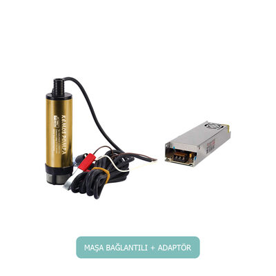 KIZILIRMAK 12 VOLT DALGIÇ TİPİ SIVI AKTARMA POMPASI(FİLTRELİ + ADAPTÖR) - 3