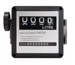 Mazot Sayacı FM 120 High Accuracy Analog Göstergeli Sıvıölçer Sayaç - KEMOS