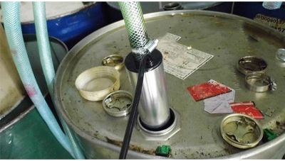 MERİÇ 24 VOLT ALÜMİNYUM DALGIÇ TİPİ SIVI AKTARMA SETİ(POMPA + HORTUM) - 8