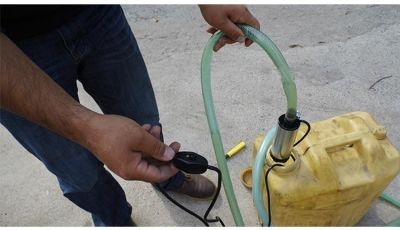MERİÇ 24 VOLT ALÜMİNYUM DALGIÇ TİPİ SIVI AKTARMA SETİ(POMPA + PLASTİK SIVI TRANSFER TABANCASI) - 8