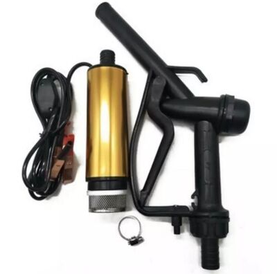 MERİÇ 24 VOLT ALÜMİNYUM DALGIÇ TİPİ SIVI AKTARMA SETİ(POMPA + PLASTİK SIVI TRANSFER TABANCASI) - 1