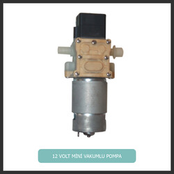 12 VOLT MİNİ VAKUMLU SIVI TRANSFER POMPASI ELEKTRİK VALFLİ - FLOJET
