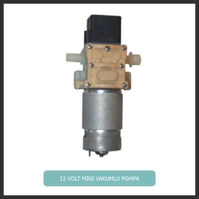 12 VOLT MİNİ VAKUMLU SIVI TRANSFER POMPASI ELEKTRİK VALFLİ - 1