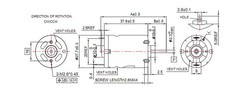 RS-385 28 MM 24 VOLT DC MOTOR(FIRÇALI) - 3