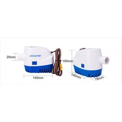 Sailflo 12v750 gph Otomatik Sintine/Miço Pompası - 6