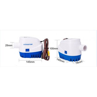 Sailflo 12v750 gph Otomatik Sintine/Miço Pompası - 6