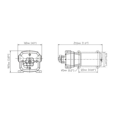 Sailflo 12v 12.5litre 35Psi 2.4bar Hidrofor Pompası - 4