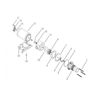 Whaleflo 24volt Makarator Pompası Macarator - 3