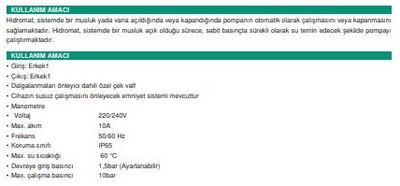 Seviye Kontrol cihazi (Hidromat) T26 - 2