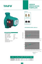 GRS32/8(HIGH) Sirkülasyon Pompası - 6
