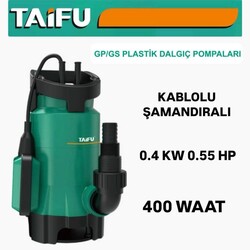 Taifu Dalgic Pompa Kablolu Şamadıralı 400 watt - TYF