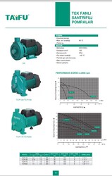 TCP158 Tek Fanlı Santrifüj Pompa - 5