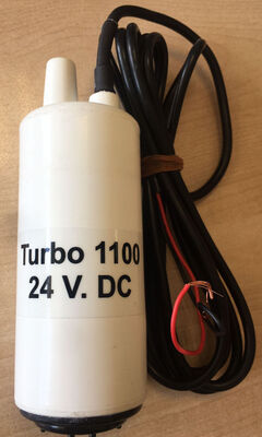Turbo 1100 24 Volt Kahve otomatı su pompası - 2
