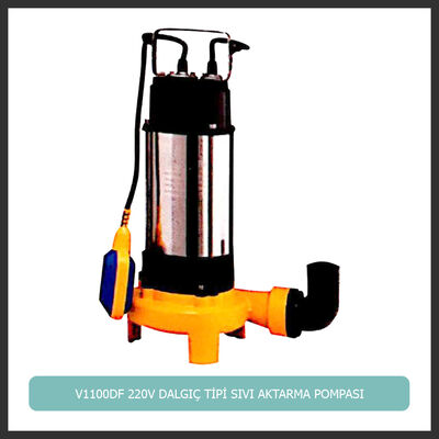 V1100DF 220V Dalgıç Tipi Sıvı Aktarma Pompası - 1
