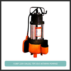 V180F 220V Dalgıç Tipi Sıvı Aktarma Pompası - MRT