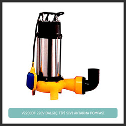V2200DF 220V Dalgıç Tipi Sıvı Aktarma Pompası - MRT