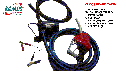 NİL 12 VOLT 140 W VAKUMLU DİJİTAL SAYAÇLI MAZOT AKTARMA SETİ - KEMOS
