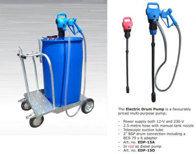 EDP-20A 220 VOLT/12 VOLT VARİL POMPASI - 2